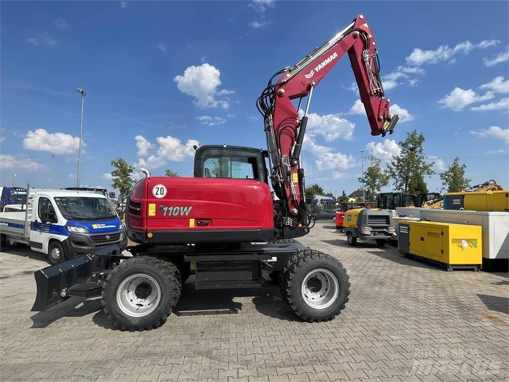 Yanmar B110W Wheeled excavators