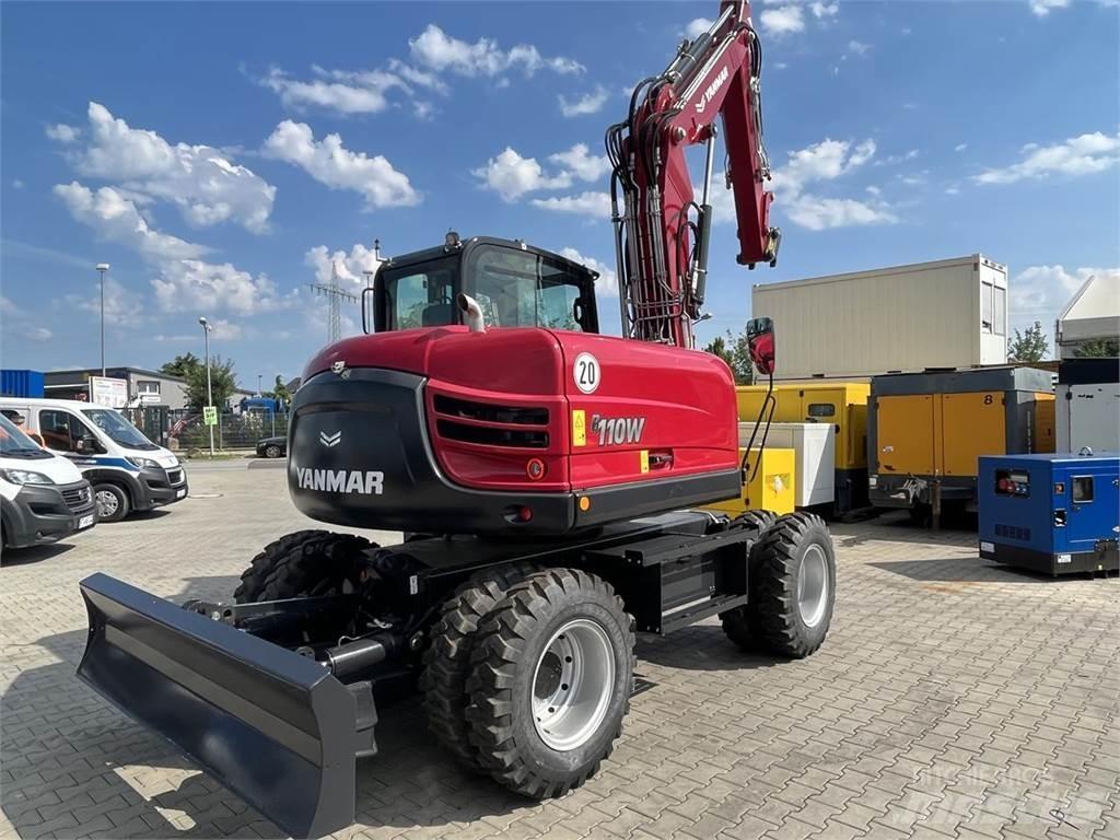 Yanmar B110W Wheeled excavators