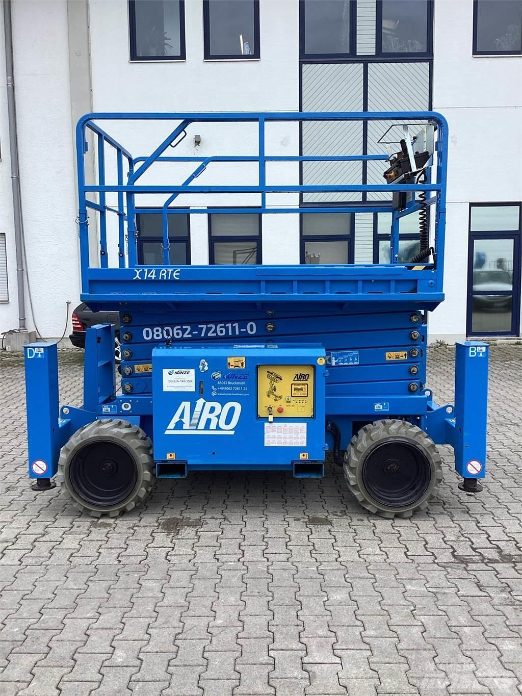 Airo X14-RTE Scissor lifts