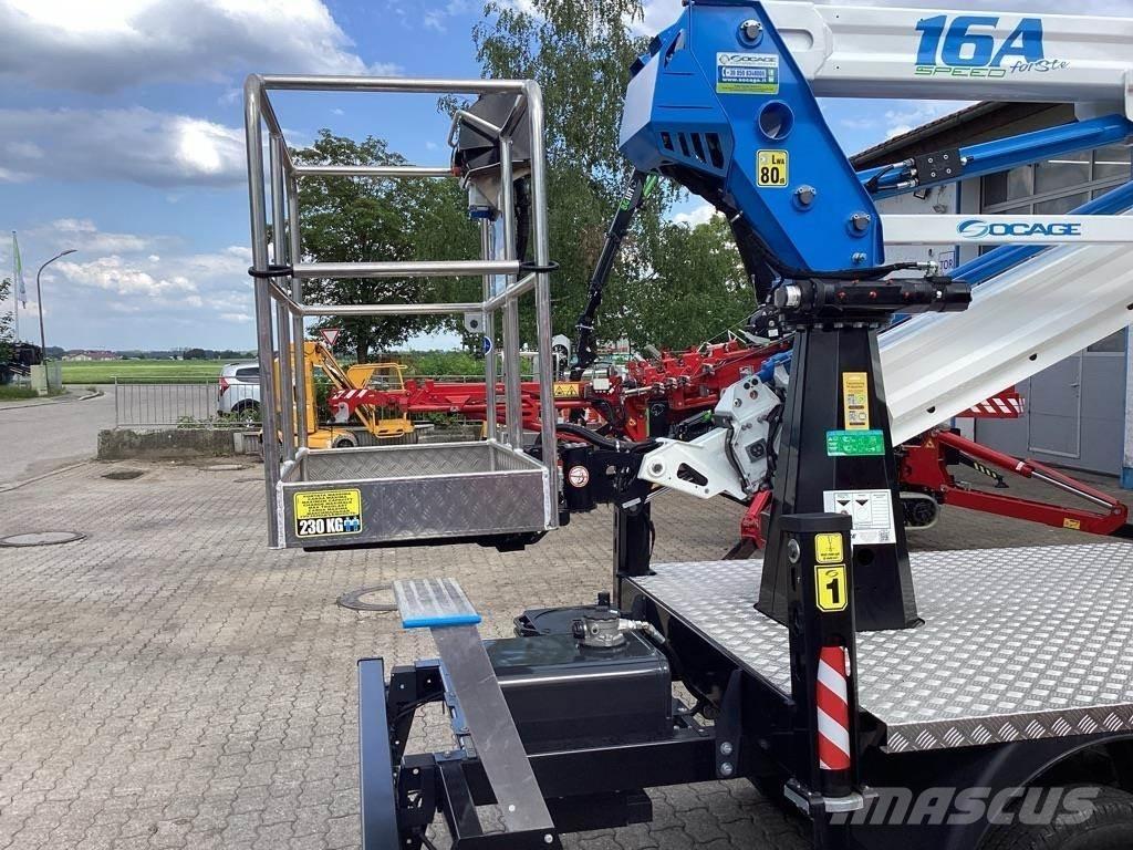 Socage 16A-Speed Truck mounted platforms
