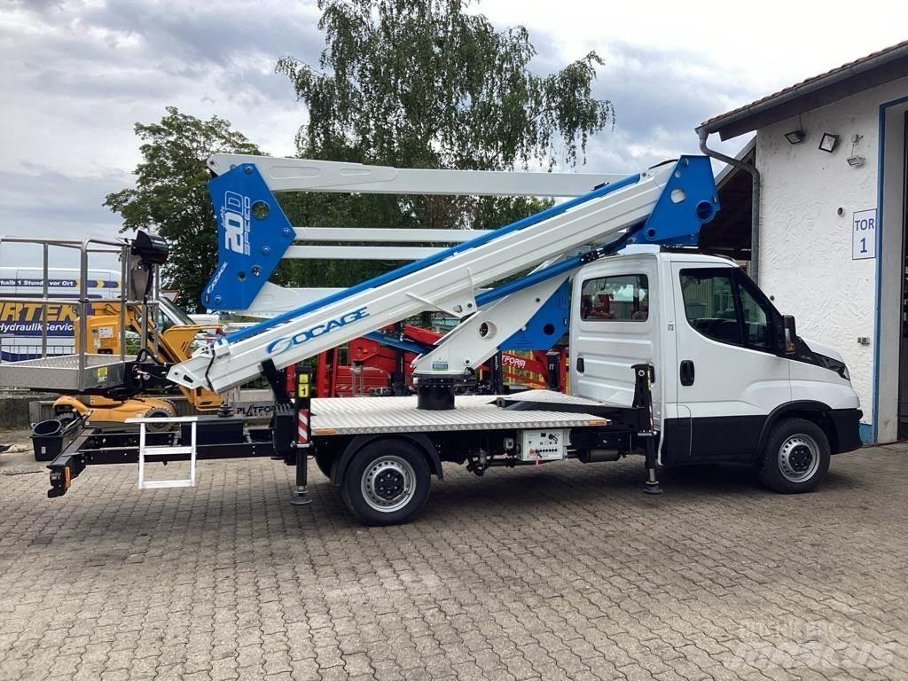 Socage 20D-Speed Truck mounted platforms