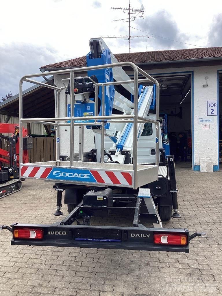 Socage 20D-Speed Truck mounted platforms
