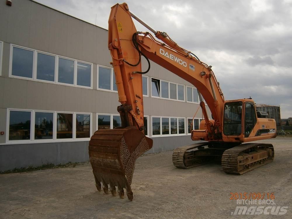 Daewoo SOLAR 340LCV Crawler excavators