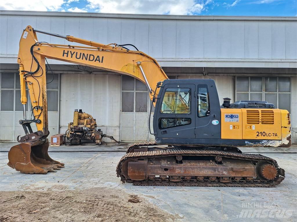 Hyundai 210LC-7A Crawler excavators