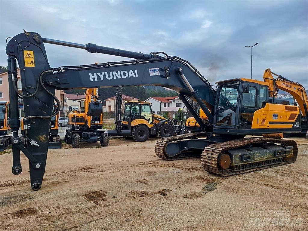 Hyundai HX350L Crawler excavators