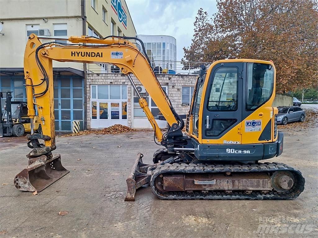 Hyundai R80CR-9A Mini excavators < 7t (Mini diggers)