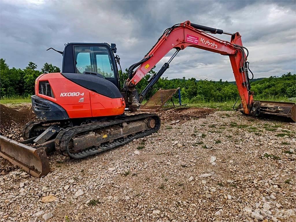 Kubota KX080-4 Mini excavators < 7t (Mini diggers)