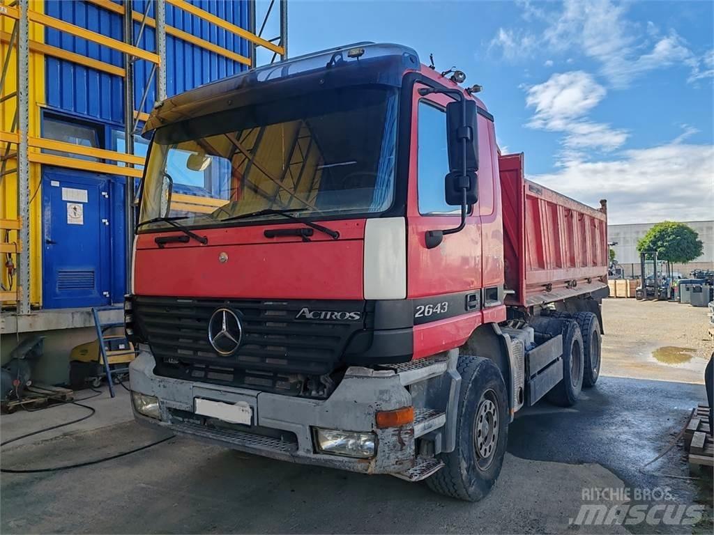 Mercedes-Benz Actros 2643 Tipper trucks