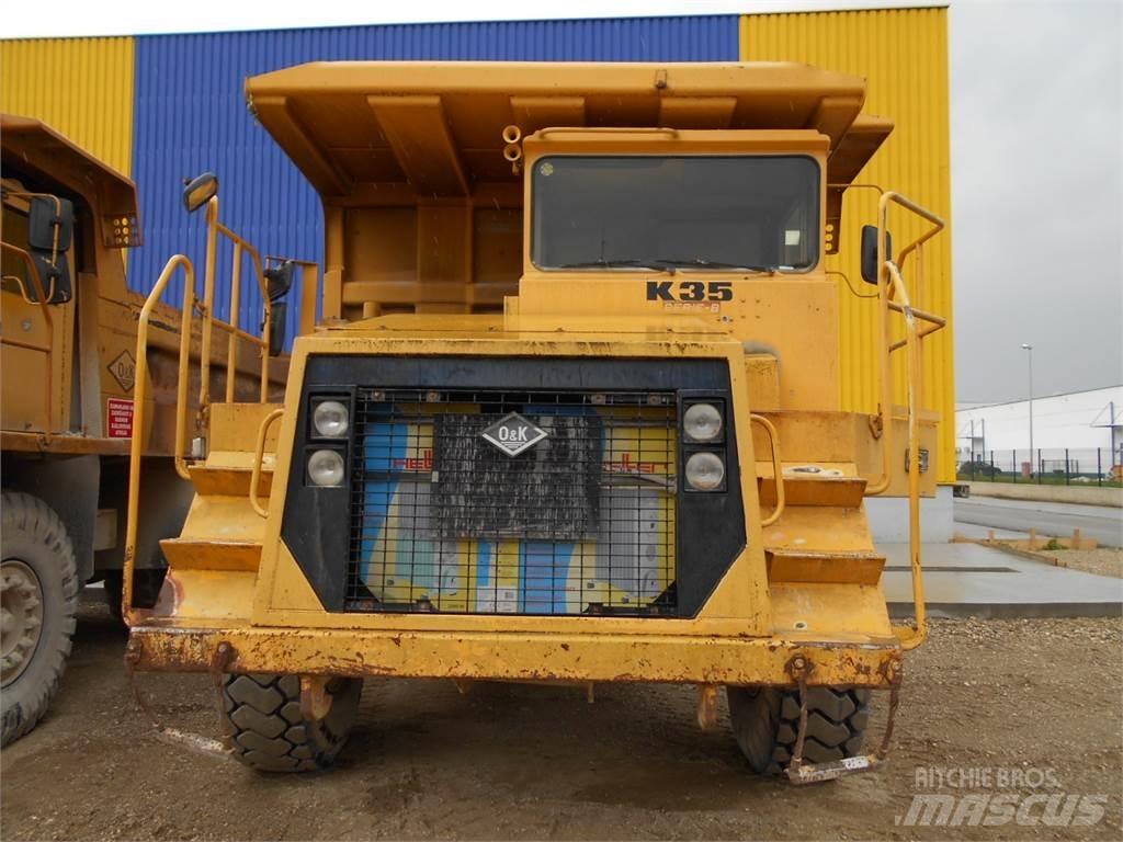O&K K 35 B Site dumpers