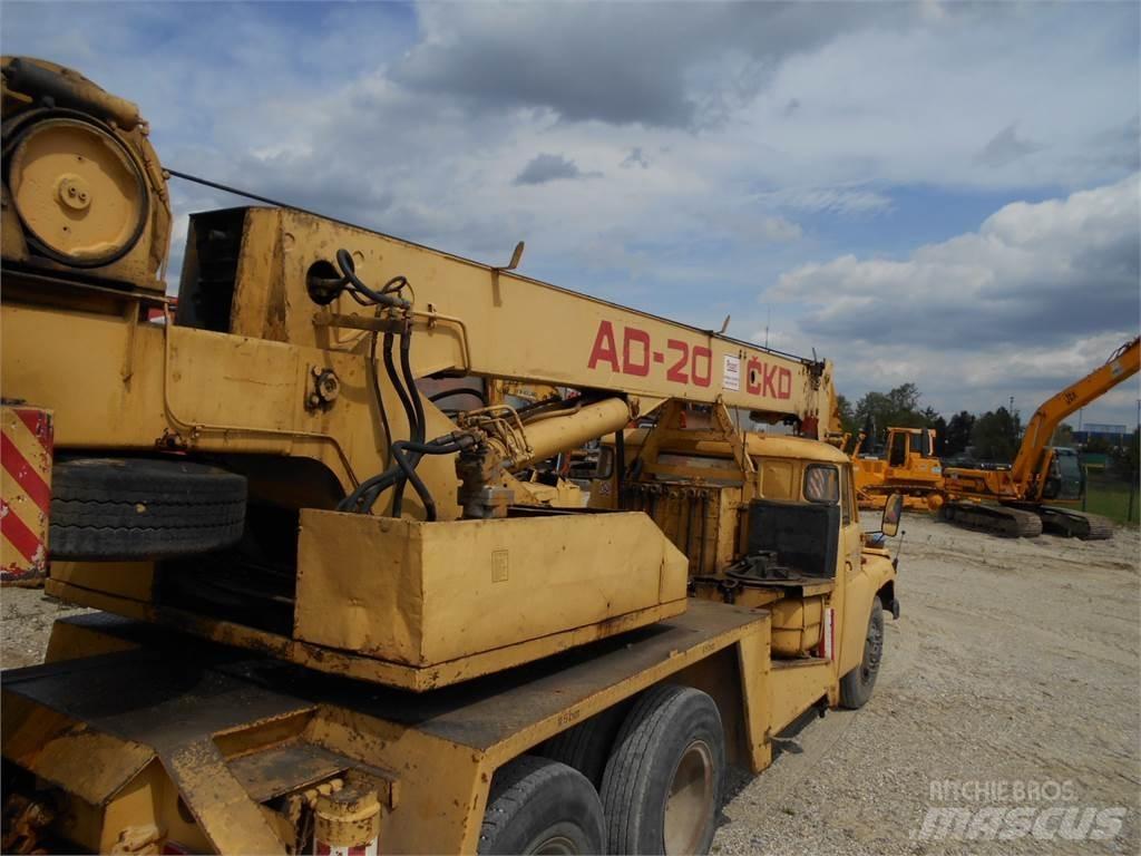 Tatra AD 20 Rough terrain cranes