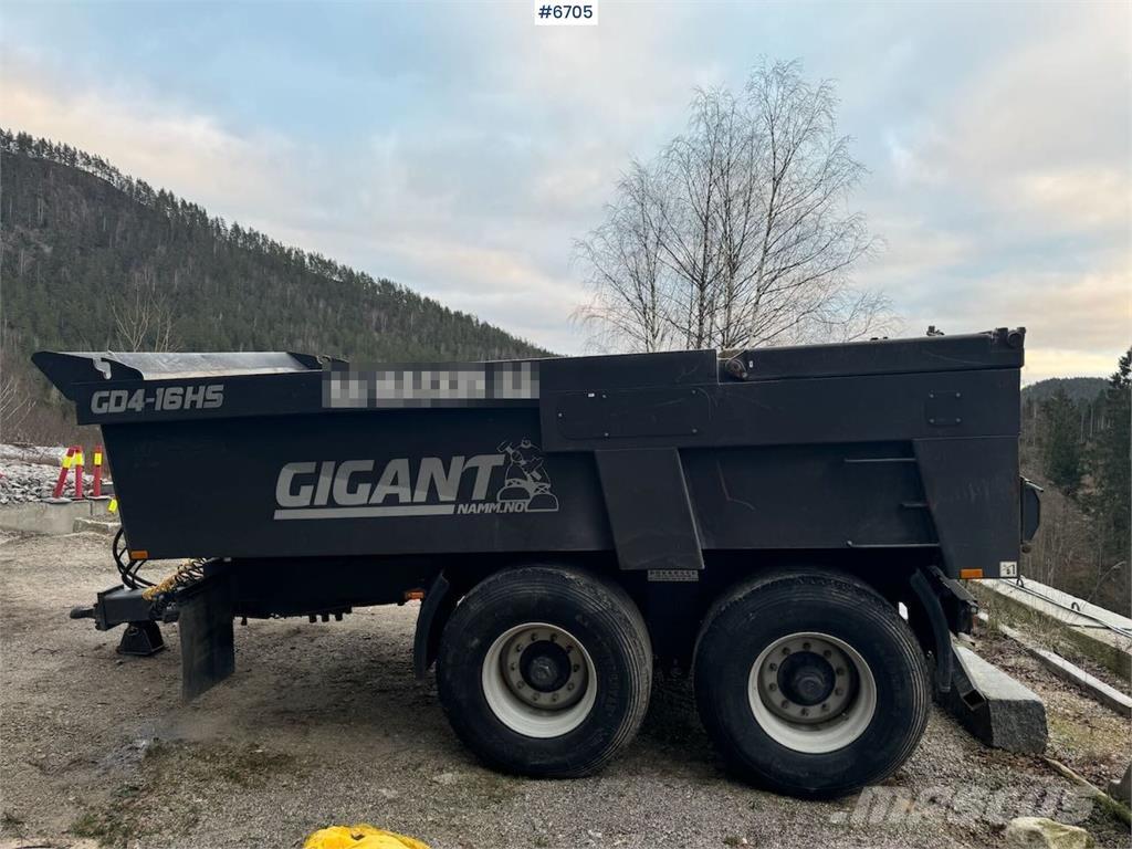 Gigant GD4-16HS Dump trailers