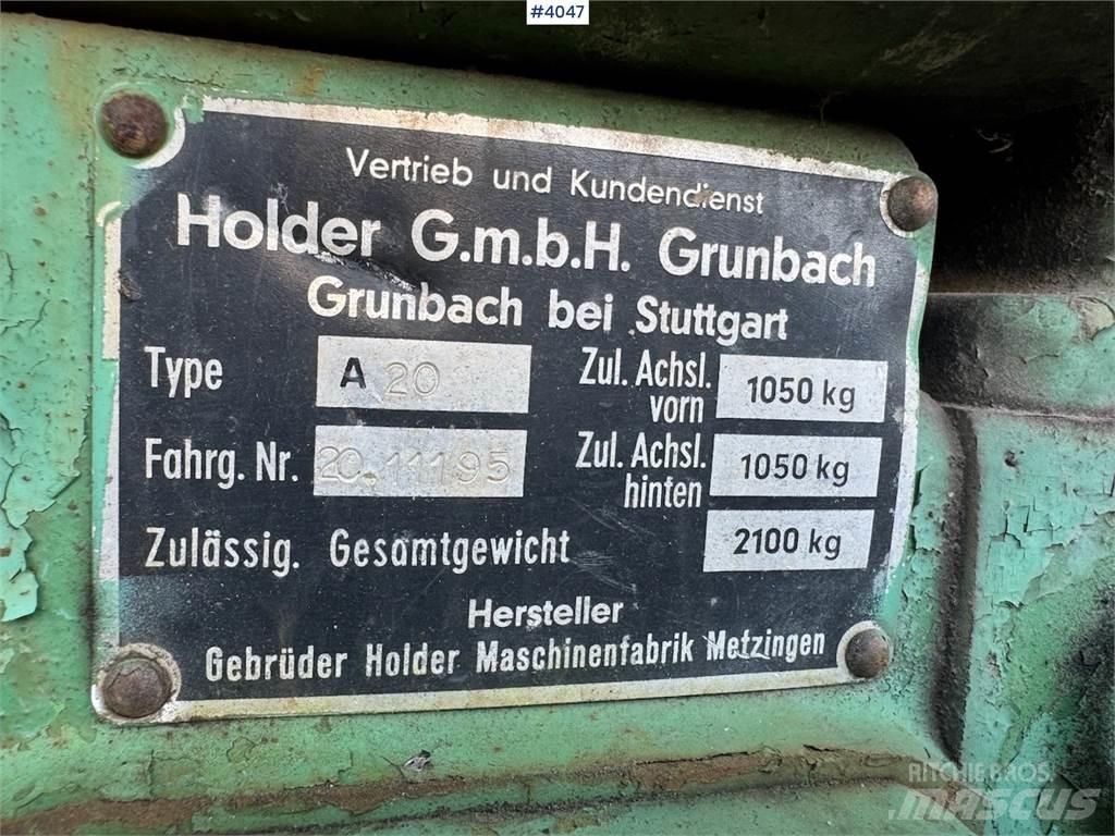 Holder A 20 Tractors