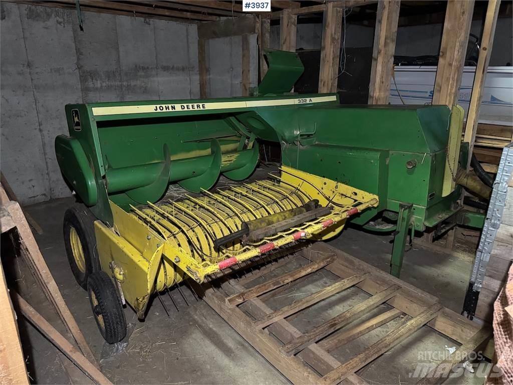 John Deere 332 A Other vegetable equipment