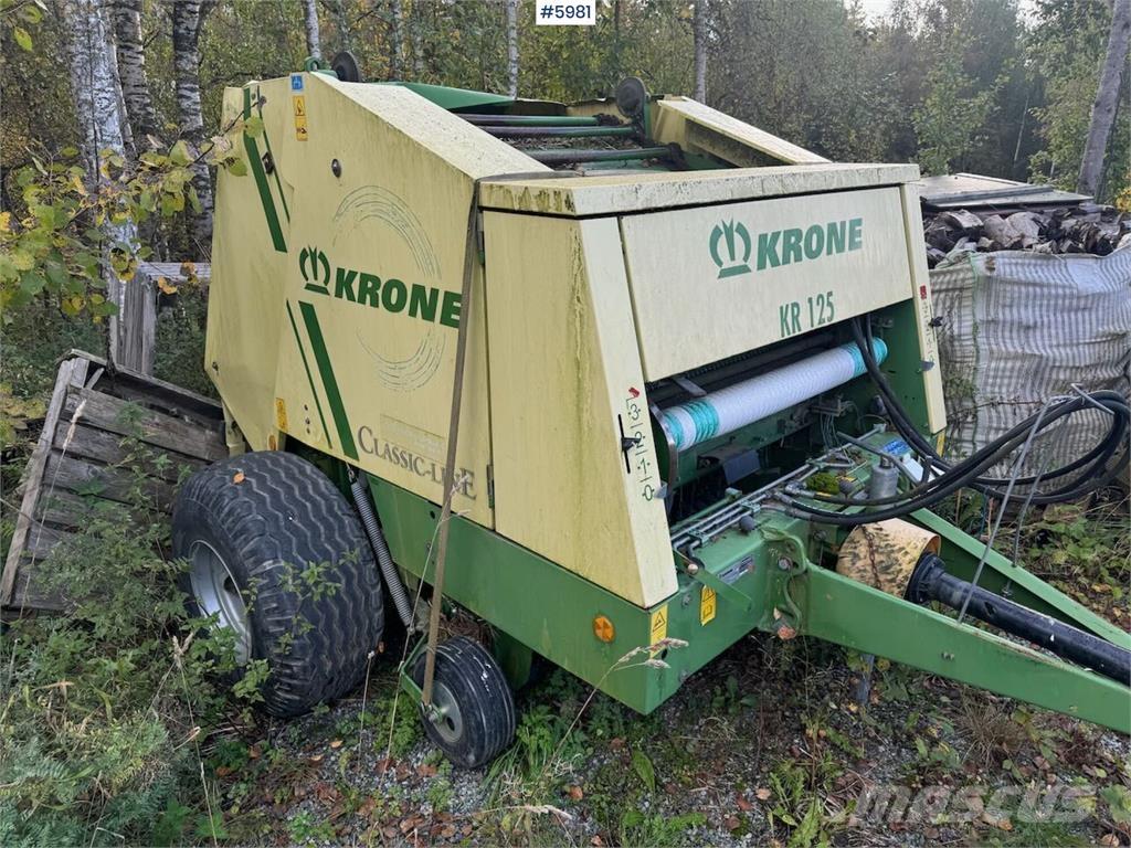 Krone KR 125 Other vegetable equipment