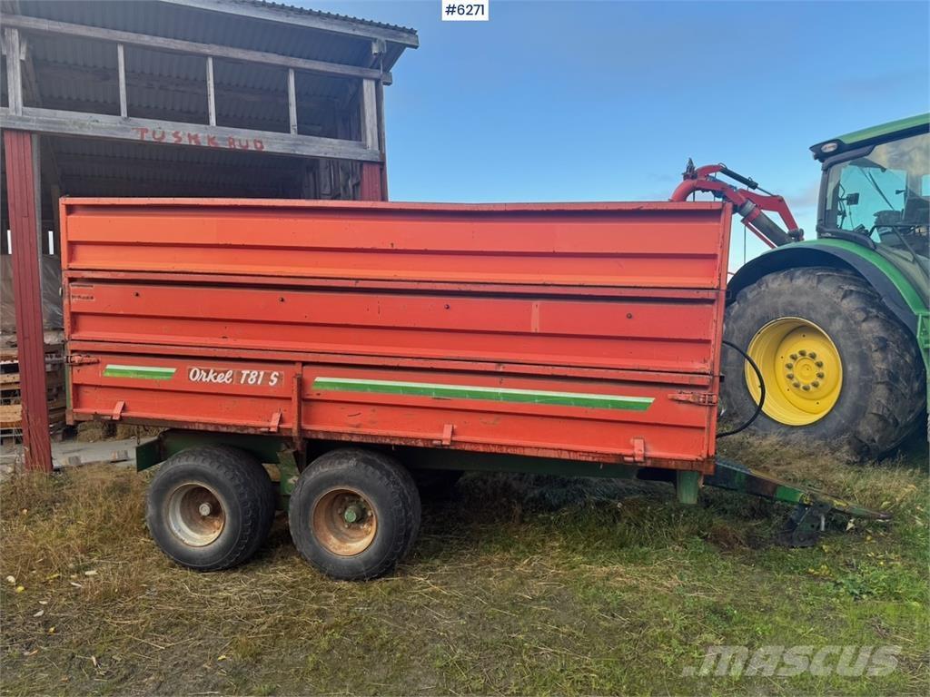 Orkel T81 S Grain / Silage Trailers