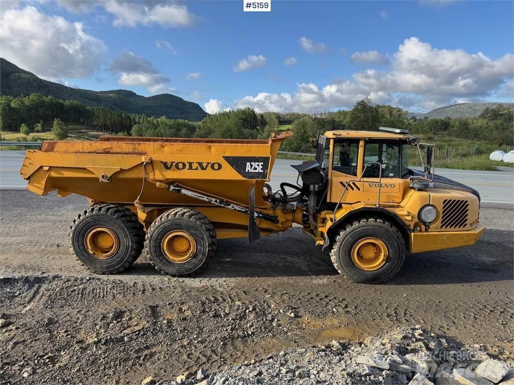 Volvo A25E 6x6 Site dumpers