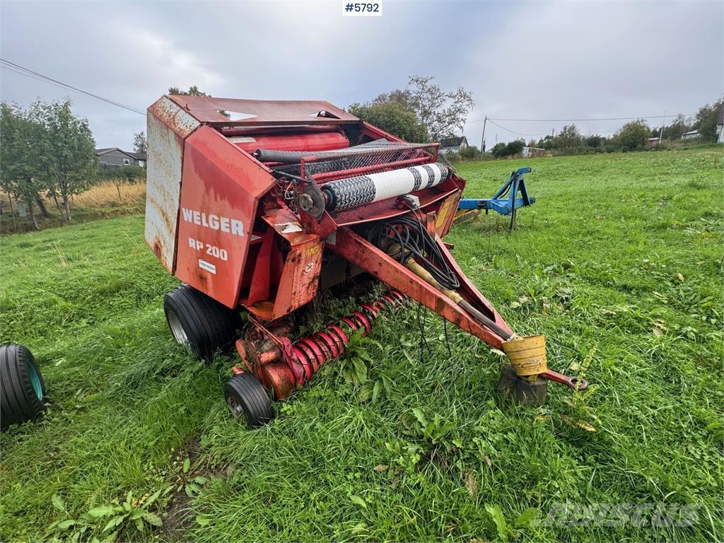 Welger RP 200 Other vegetable equipment