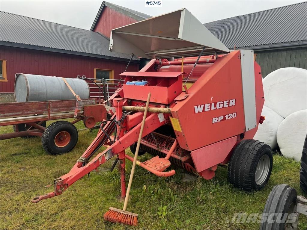 Welger RP120 Other vegetable equipment