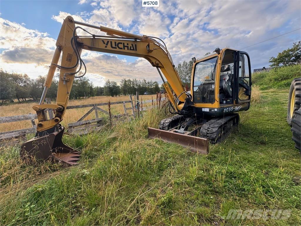 Yuchai YC55-8 Crawler excavators