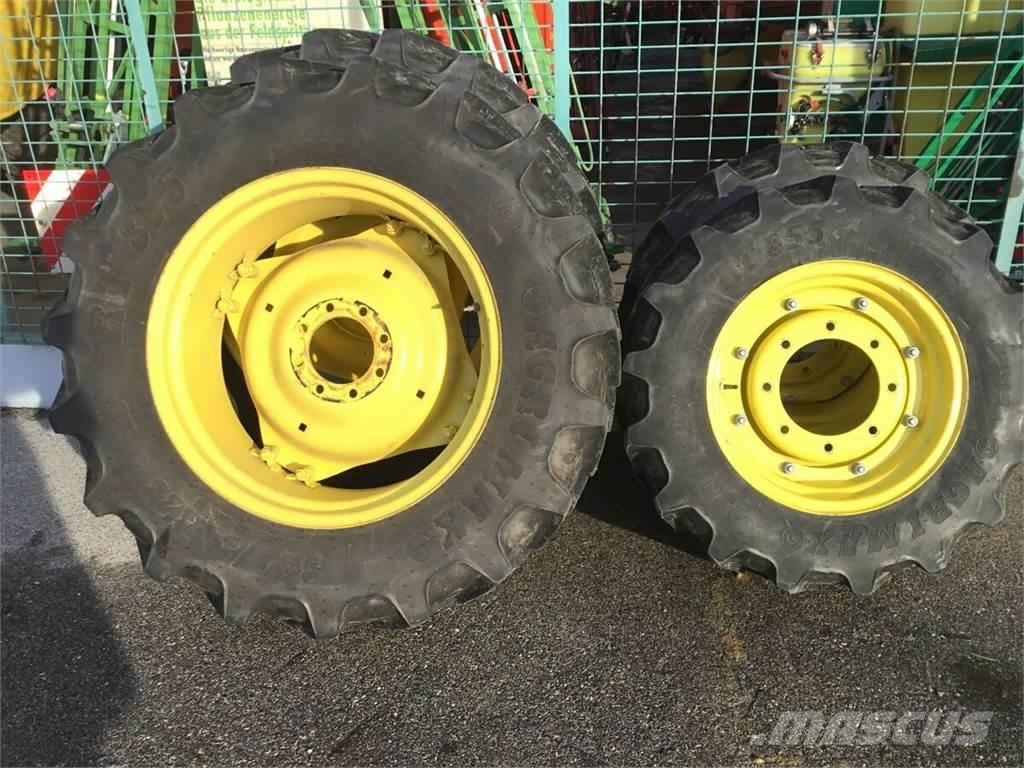  280/85R20 - 340/85R28 Tyres, wheels and rims