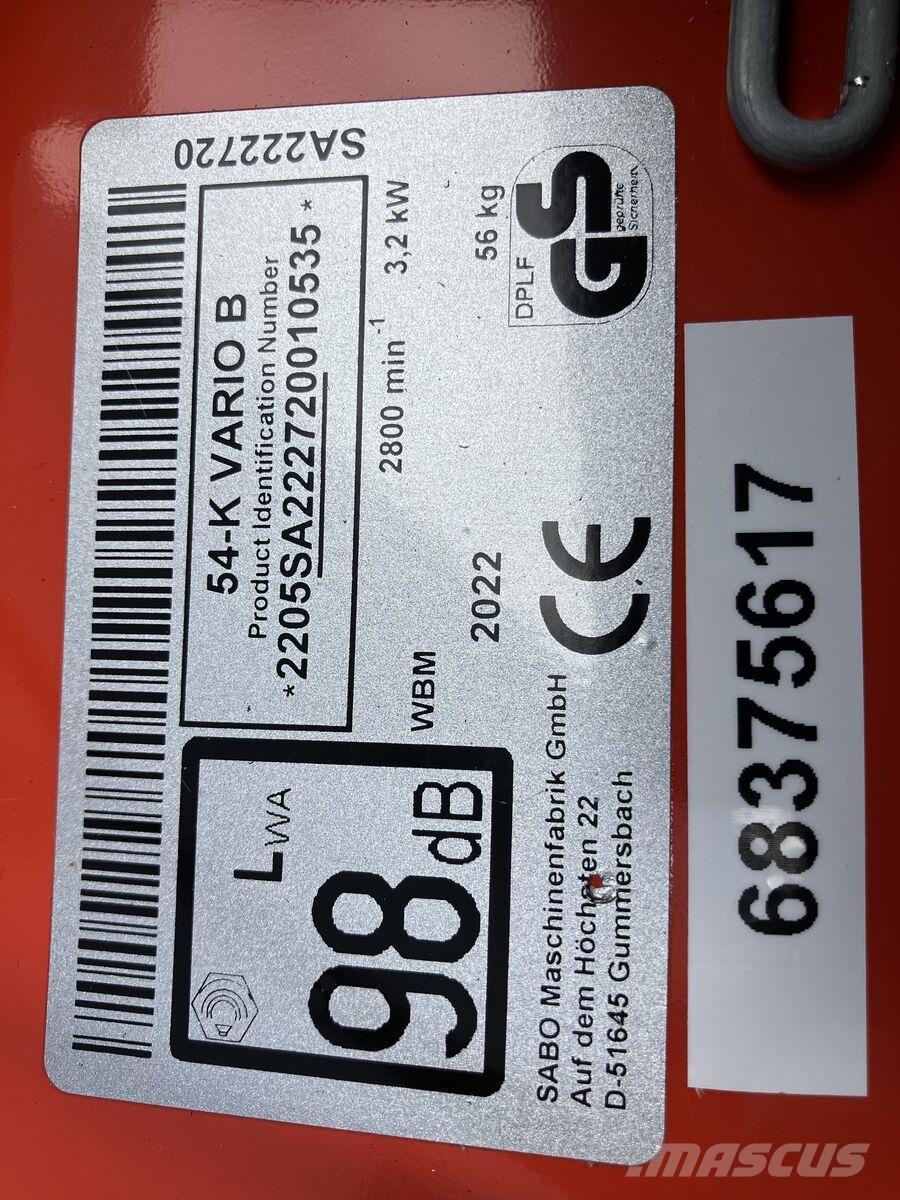  54- K Vario B Other groundscare machines