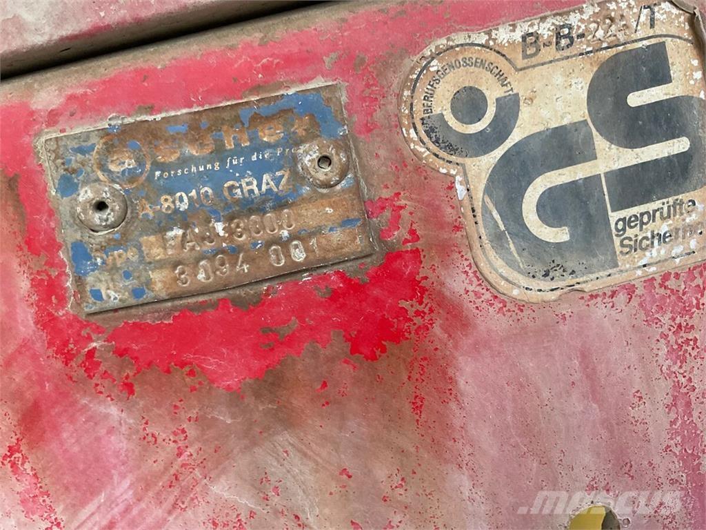  Ascher FAJ 3000 Trailed sprayers