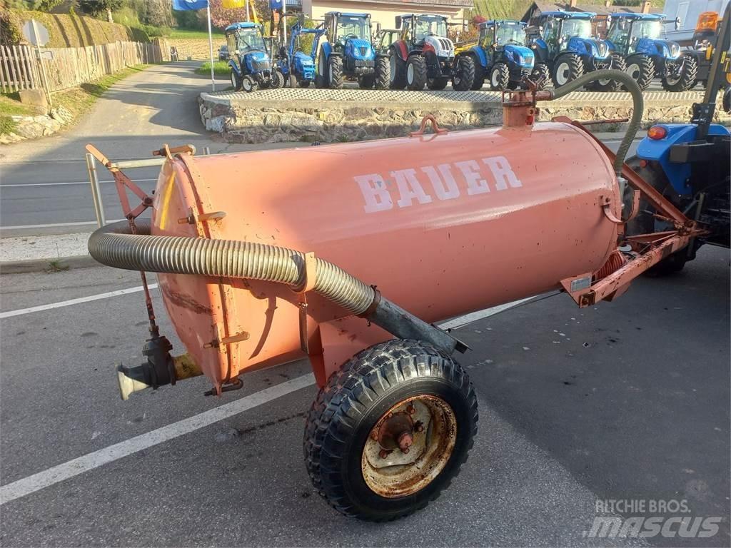 Bauer 1700 Slurry tankers