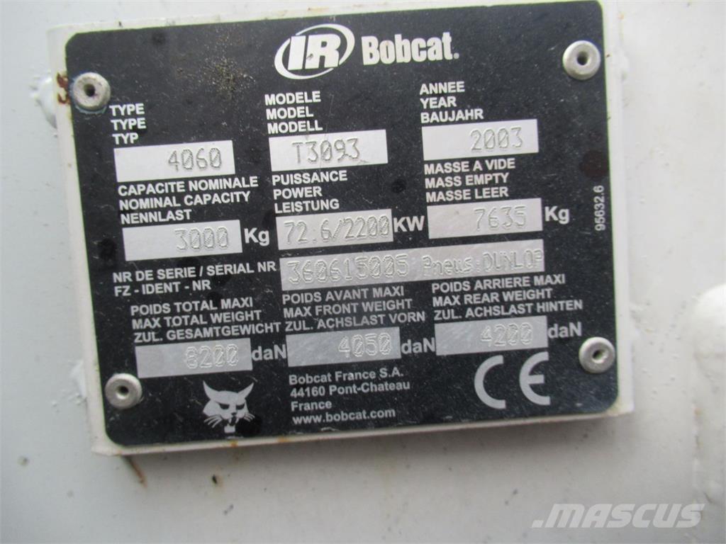 Bobcat 3093 Front loaders and diggers