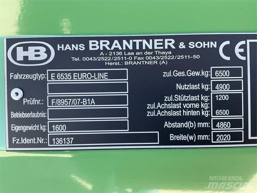 Brantner E 6535 Tipper trucks