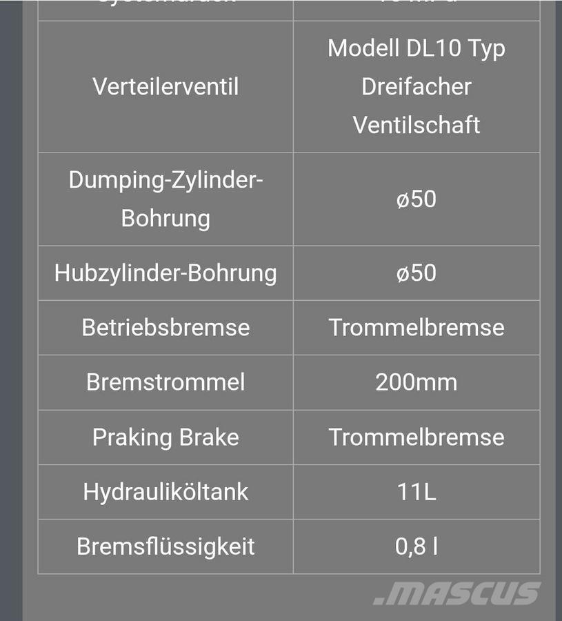 Everun EREL 05 Front loaders and diggers