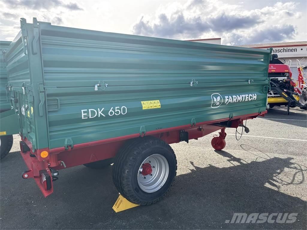 Farmtech EDK 650HD Tipper trucks