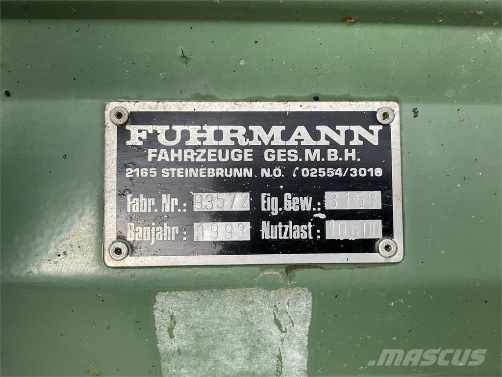 Fuhrmann FF 10.000 Tipper trucks
