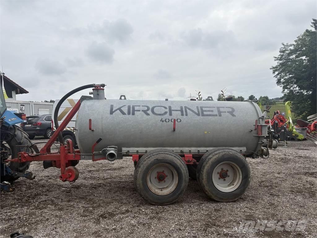 Kirchner 4000 L Slurry tankers