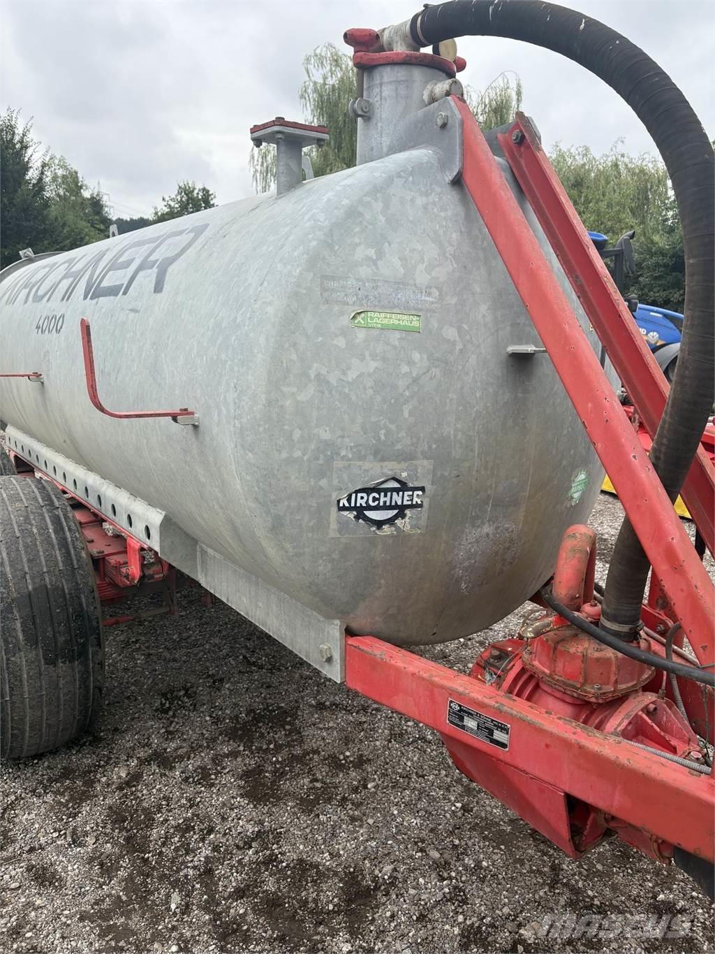 Kirchner 4000 L Slurry tankers