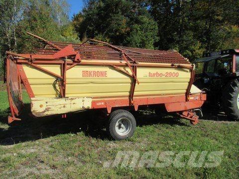 Krone Turbo 2900 Self-loading trailers