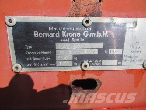 Krone Turbo 2900 Self-loading trailers
