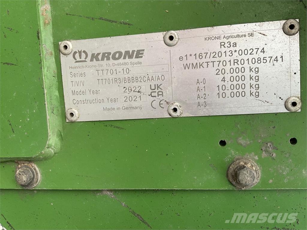 Krone TX 460 GL Self-loading trailers