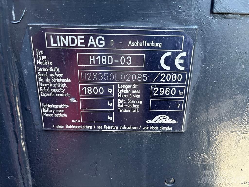 Linde H 18 D Other