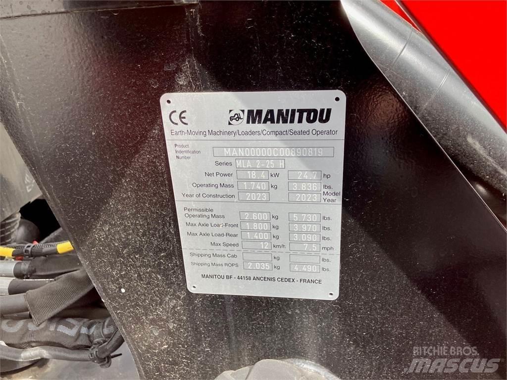 Manitou MLA2-25 Front loaders and diggers