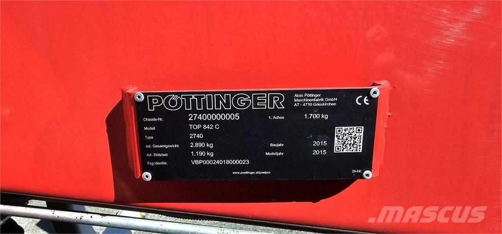 Pöttinger TOP 842C Swathers