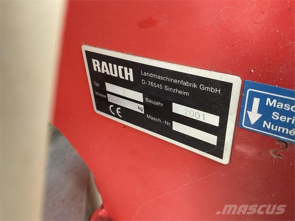 Rauch Alpha 1131 Other fertilizing machines and accessories