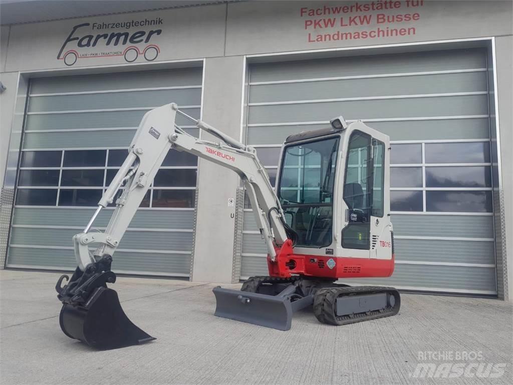 Takeuchi TB016 Mini excavators < 7t (Mini diggers)