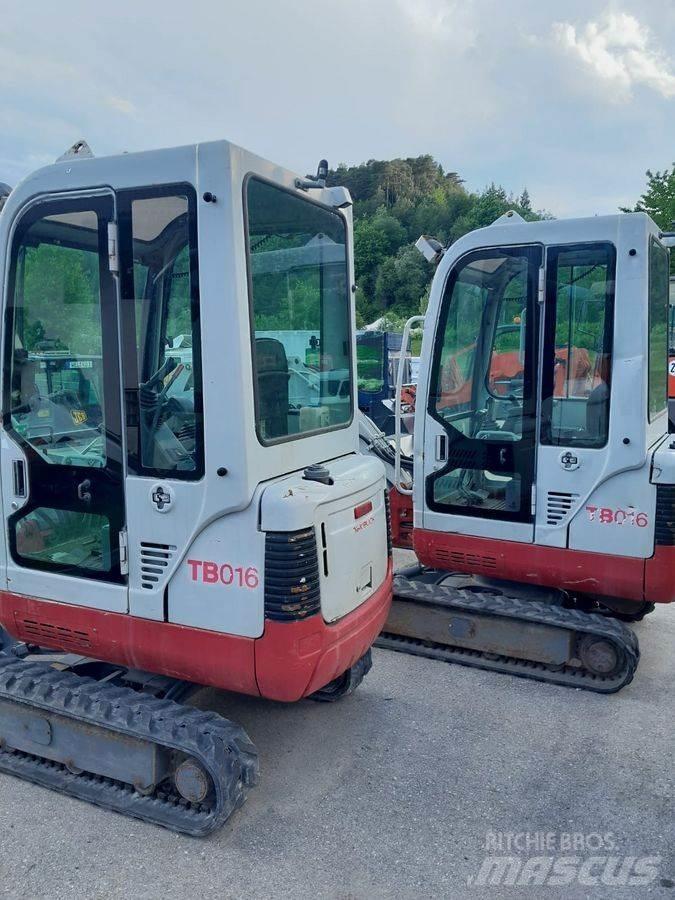 Takeuchi TB016 H Mini excavators < 7t (Mini diggers)