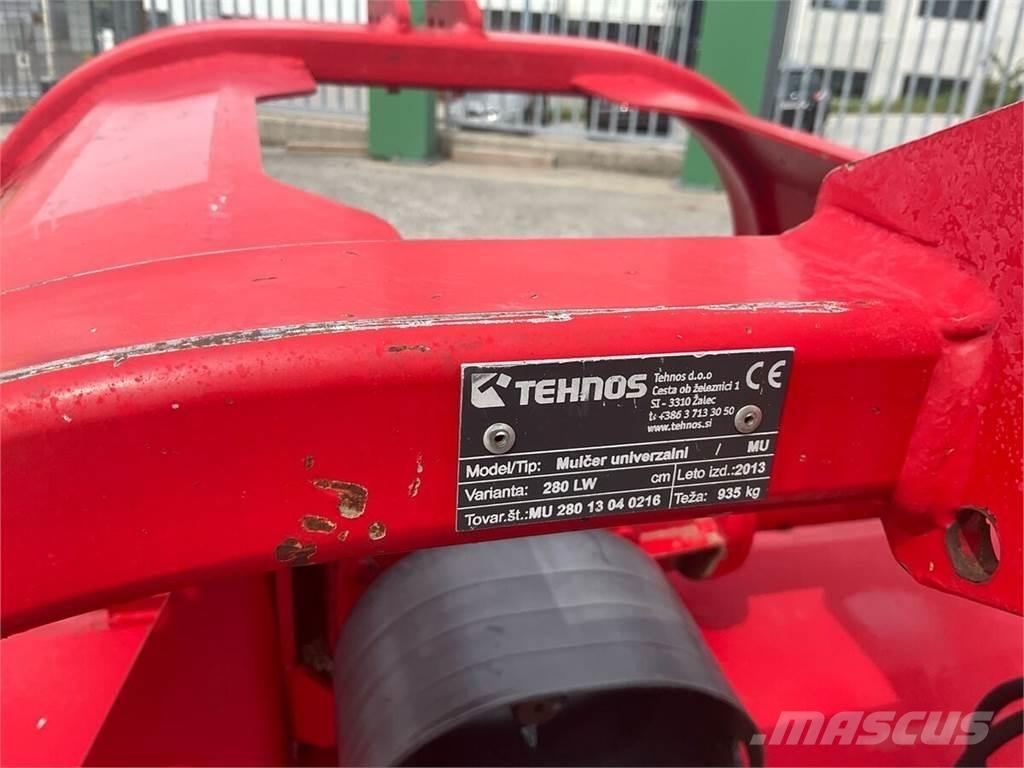 Tehnos MU 280 LW Pasture mowers and toppers