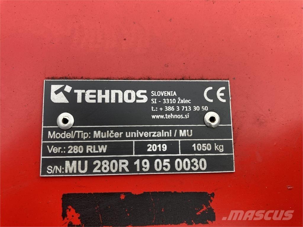Tehnos MU 280LW Pasture mowers and toppers
