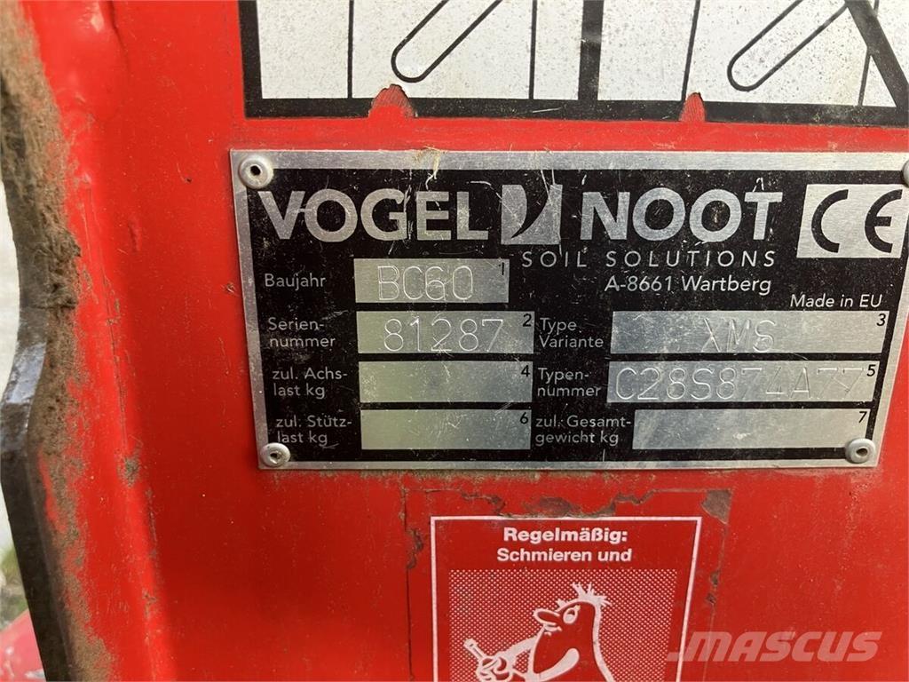 Vogel & Noot XMS 1050 Ploughs