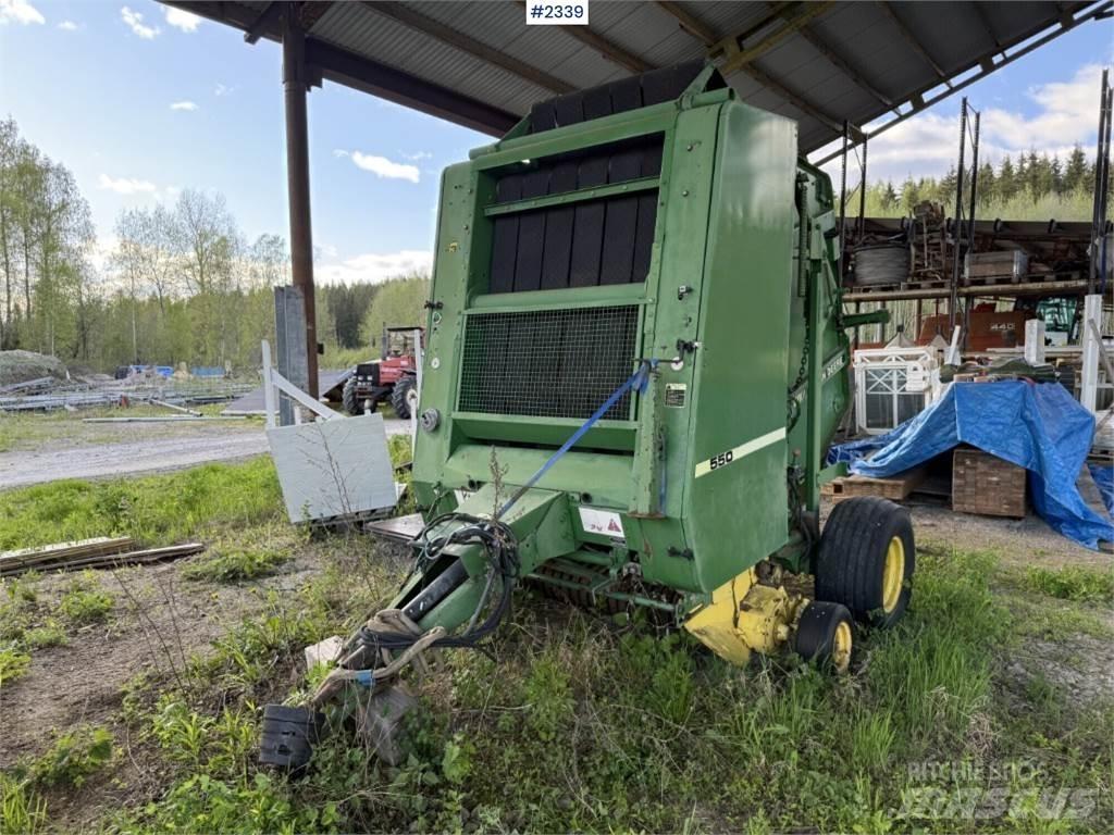 John Deere 550 Other forage harvesting equipment
