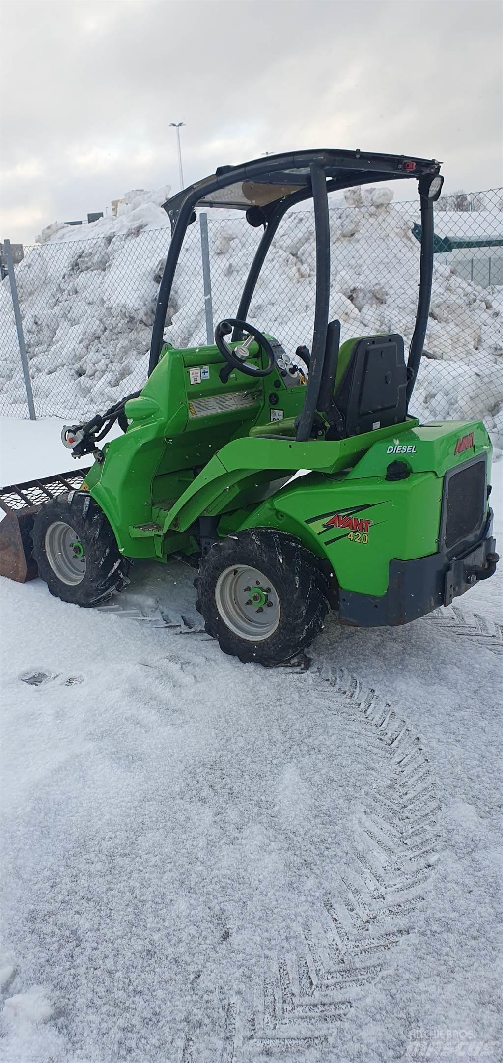 Avant 420 Front loader accessories