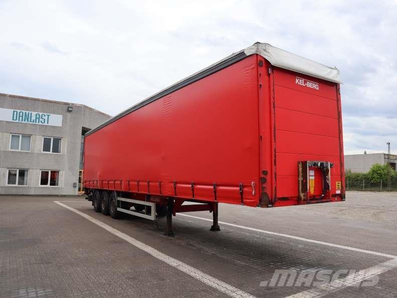 Kel-Berg 34 pl. Curtain sider semi-trailers