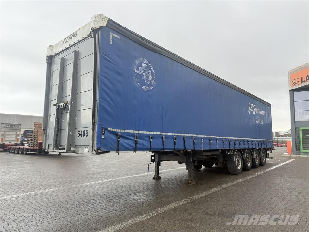 Kel-Berg 34 pl. Curtain sider semi-trailers